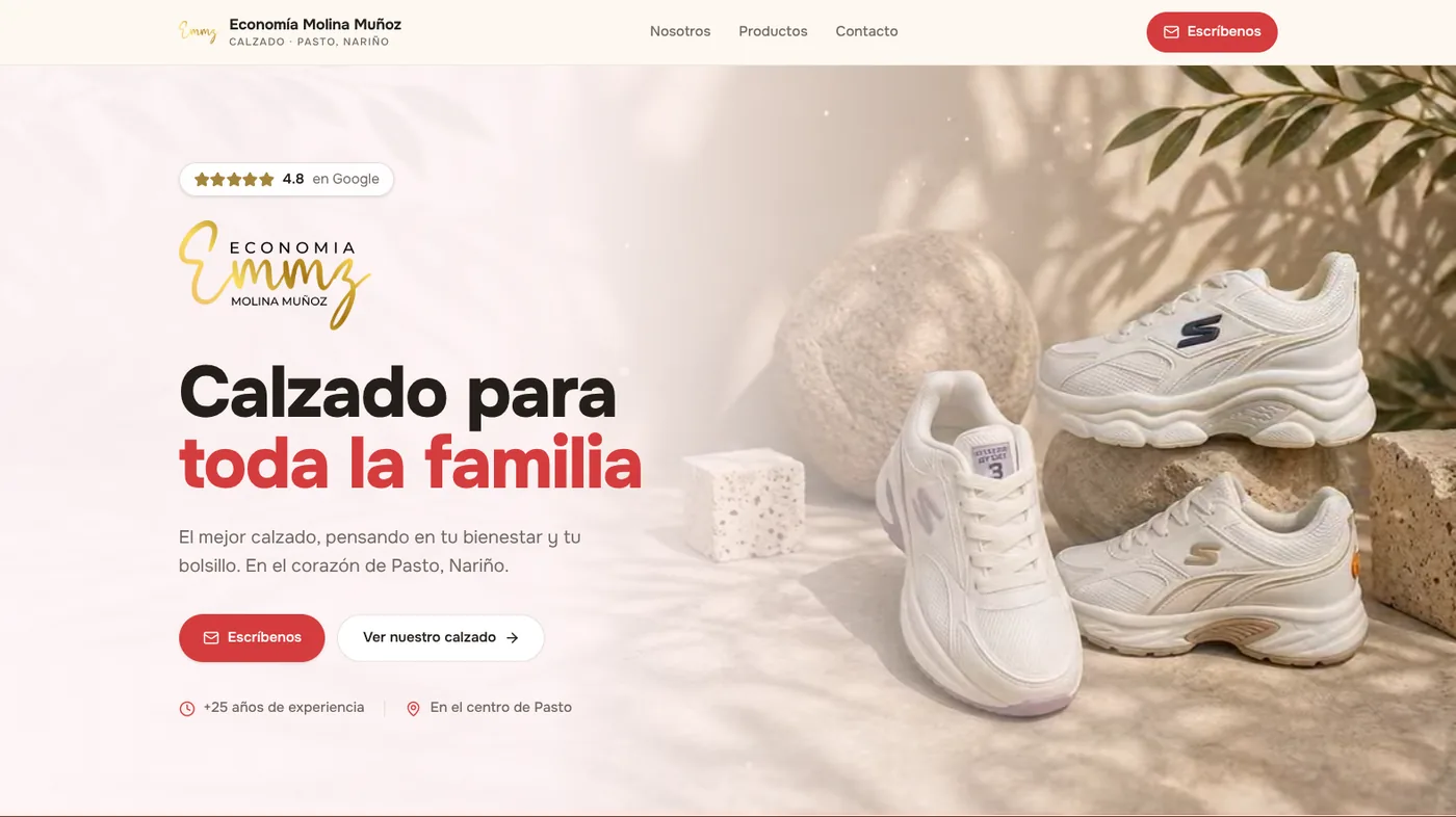 Página de inicio de economiamolina.com